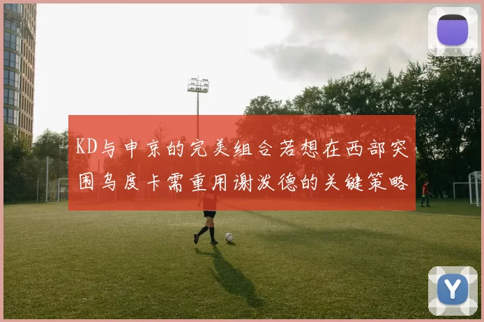 KD与申京的完美组合若想在西部突围乌度卡需重用谢泼德的关键策略